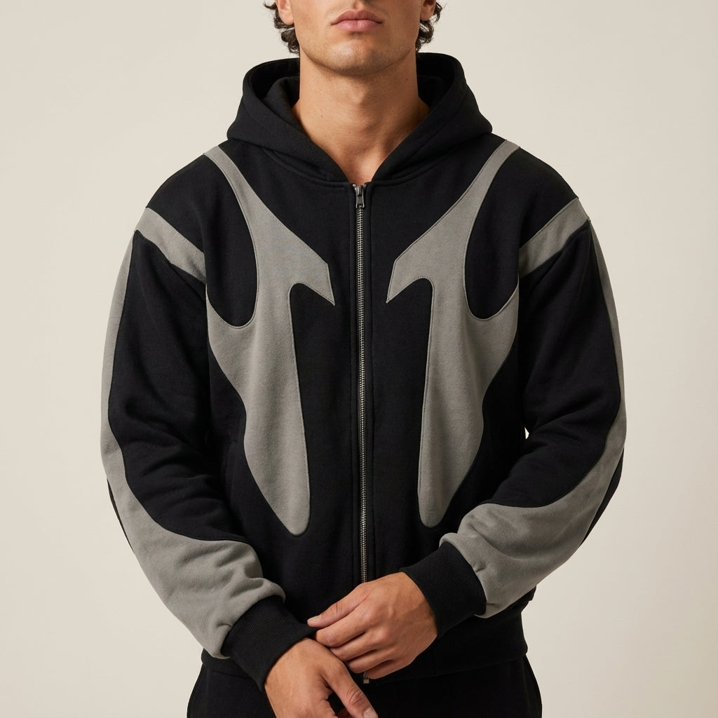 Bluza męska oversize z kapturem | Na co dzień