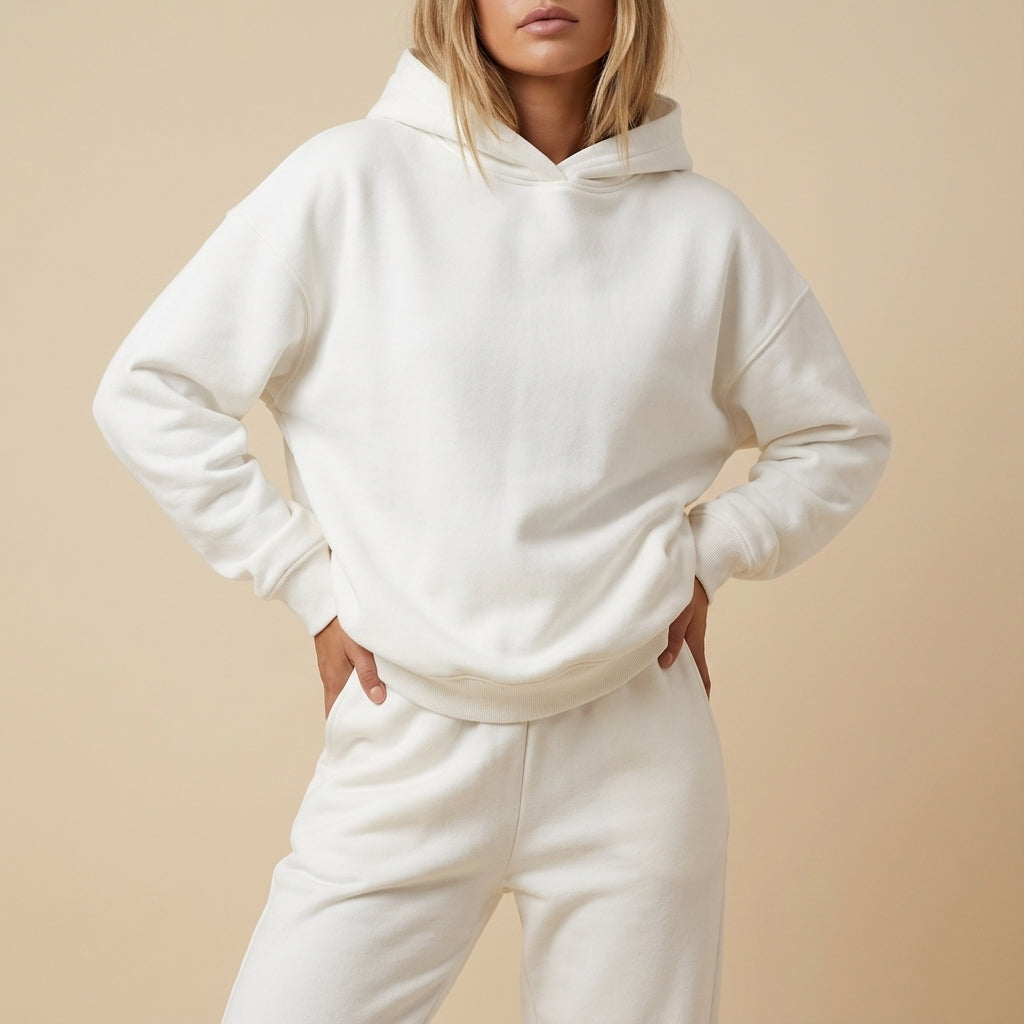 Komplet dresowy damski z kapturem | Na co dzień