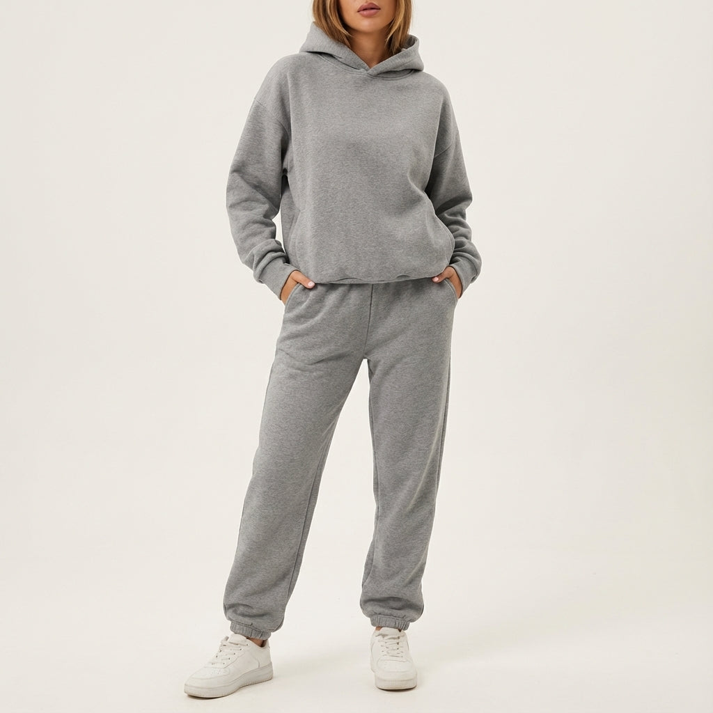 Komplet dresowy damski z kapturem | Na co dzień