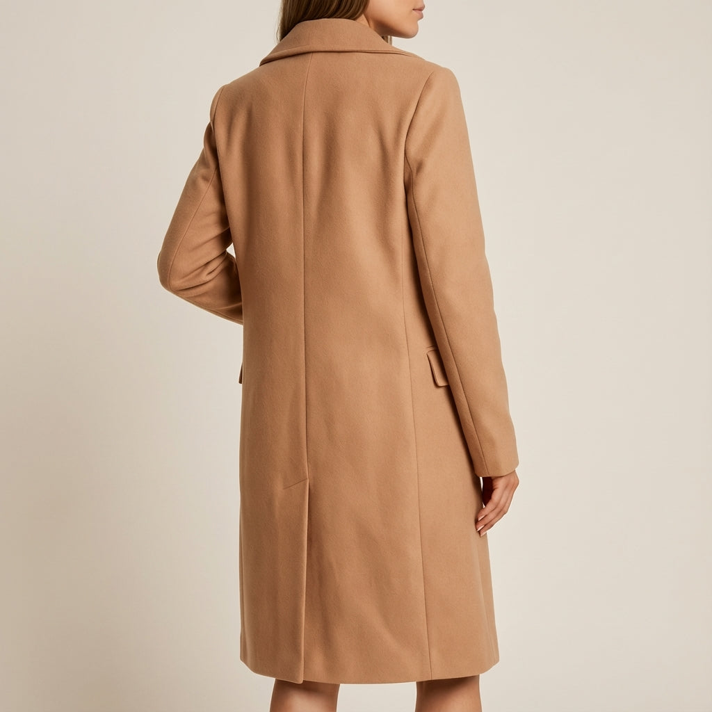 Płaszcz zimowy damski klasyczny krój | Codzienne noszenie