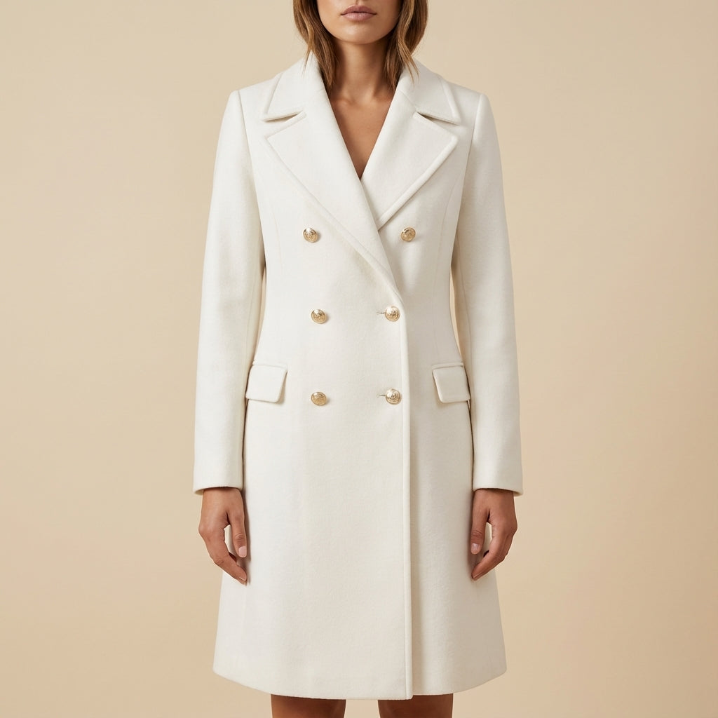 Płaszcz zimowy damski klasyczny krój | Codzienne noszenie