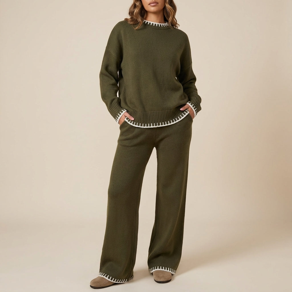 Zestaw damski luźny krój codzienny | Styl miejski