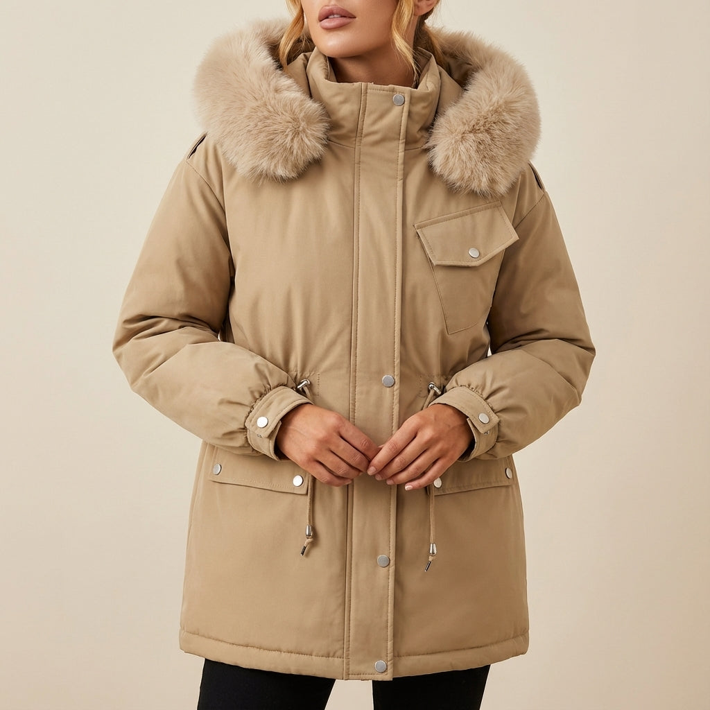 Kurtka Zimowa Damska Miejski Fason | Na Chłodne Dni