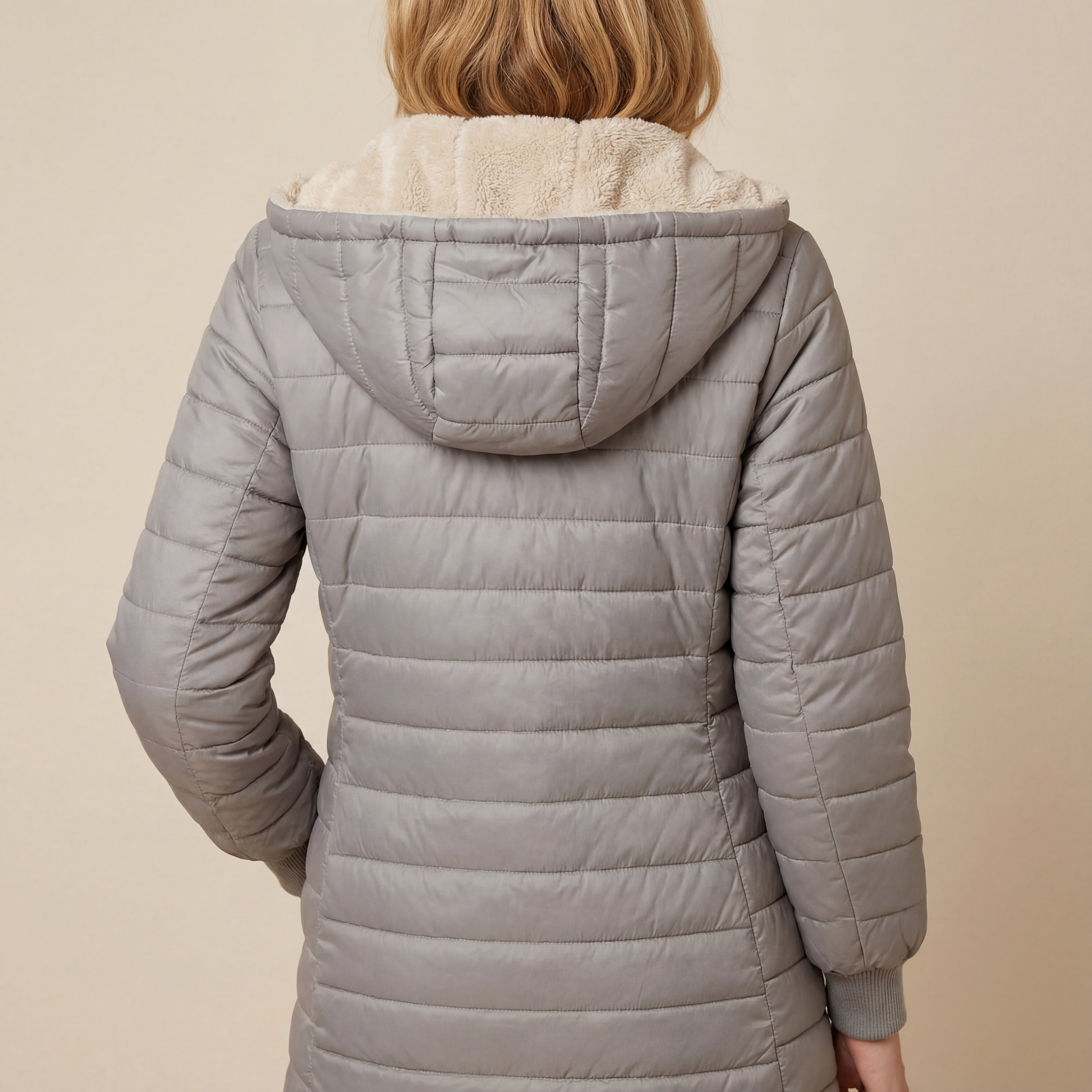 Kurtka Damska Zimowa Pikowana Granatowa | Na Zimę