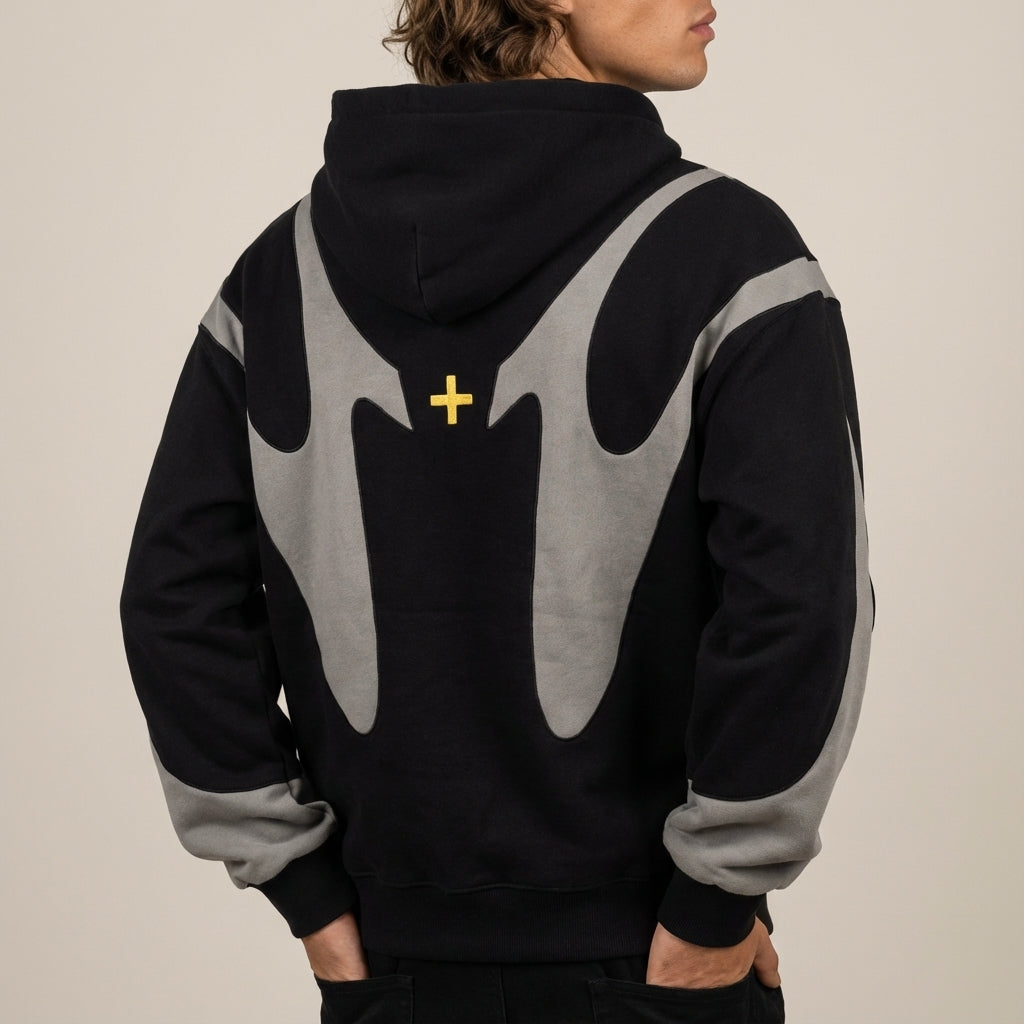 Bluza męska oversize z kapturem | Na co dzień