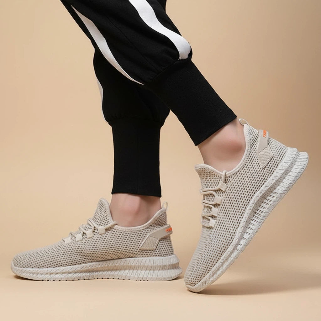 Buty Sportowe Męskie Lekkie Sneakersy z Siateczki | Na Co Dzień