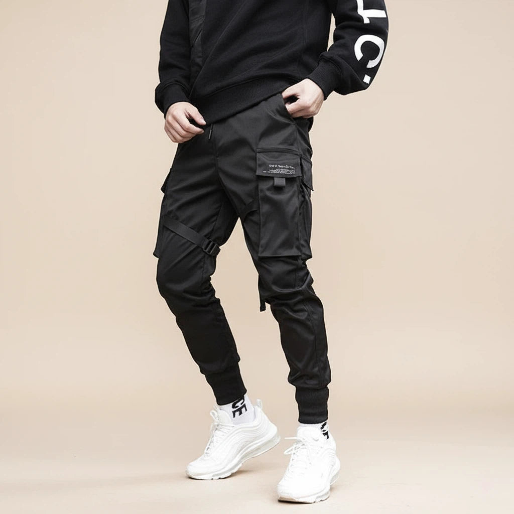 Joggery Męskie Cargo Taktyczne Techwear | Styl Codzienny