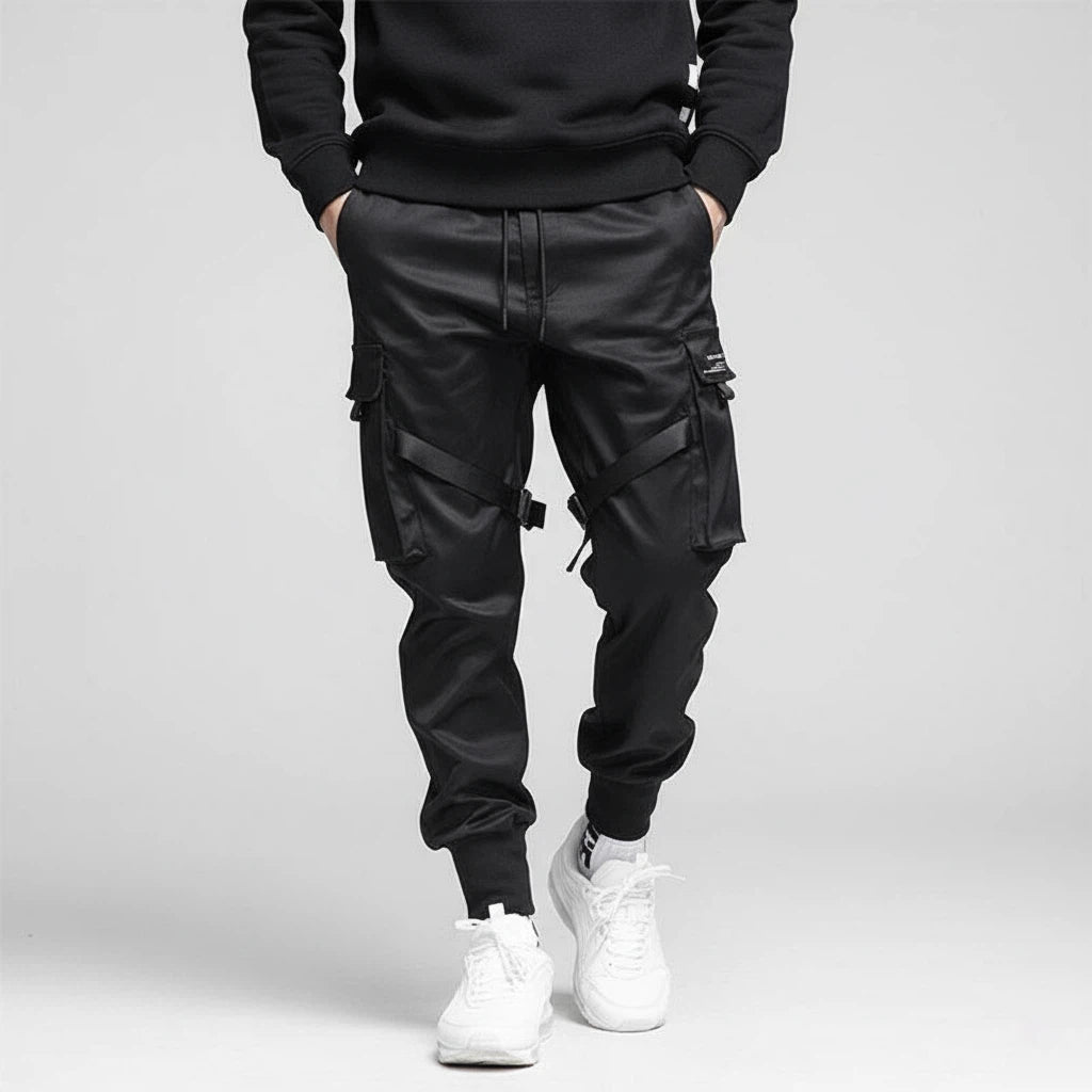 Joggery Męskie Cargo Taktyczne Techwear | Styl Codzienny