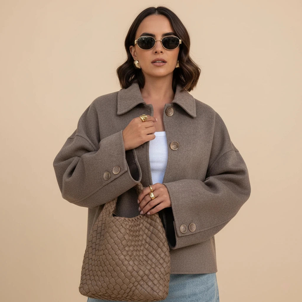 Kurtka Damska Krótka Ocieplana | Styl Codzienny