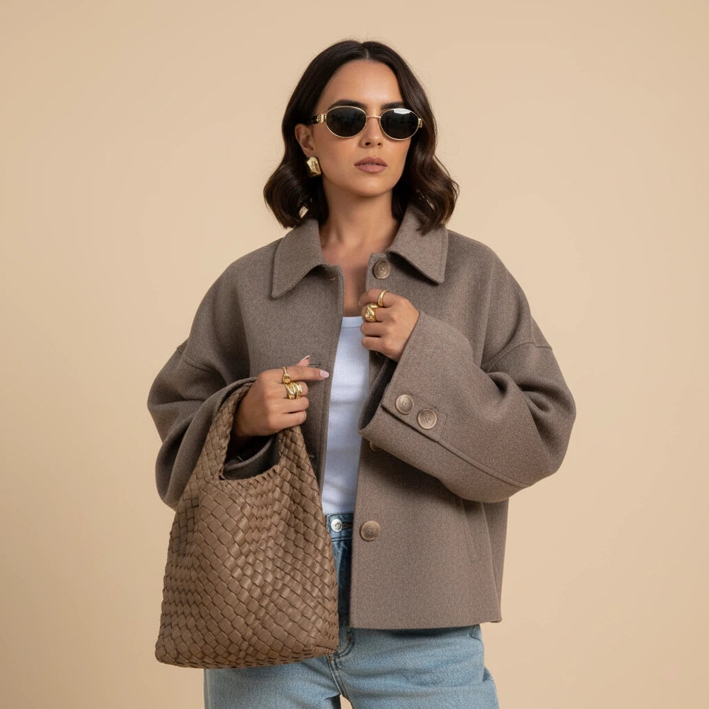 Kurtka Damska Krótka Ocieplana | Styl Codzienny