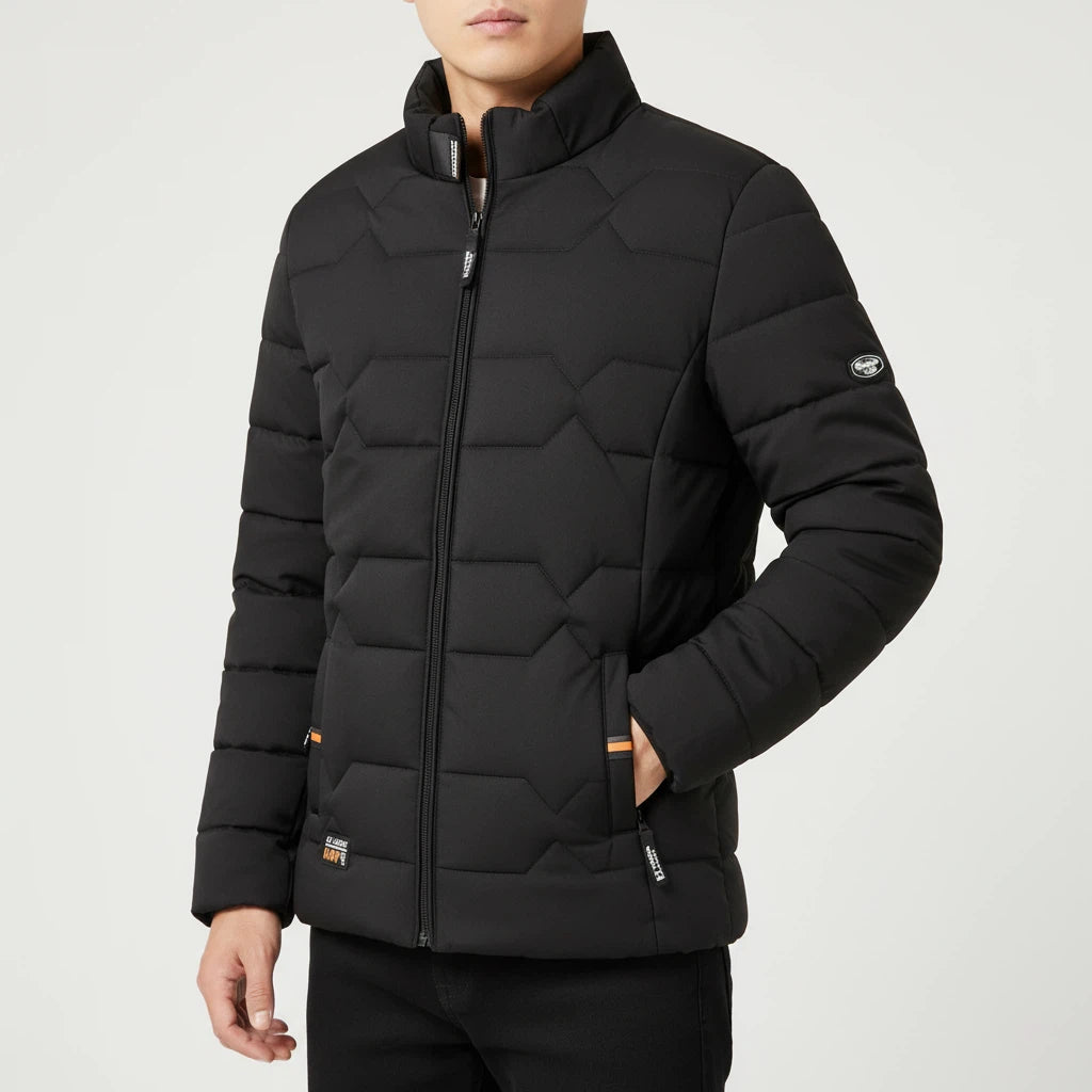 Kurtka Pikowana Męska z Lekkiego Materiału | Codzienny Styl