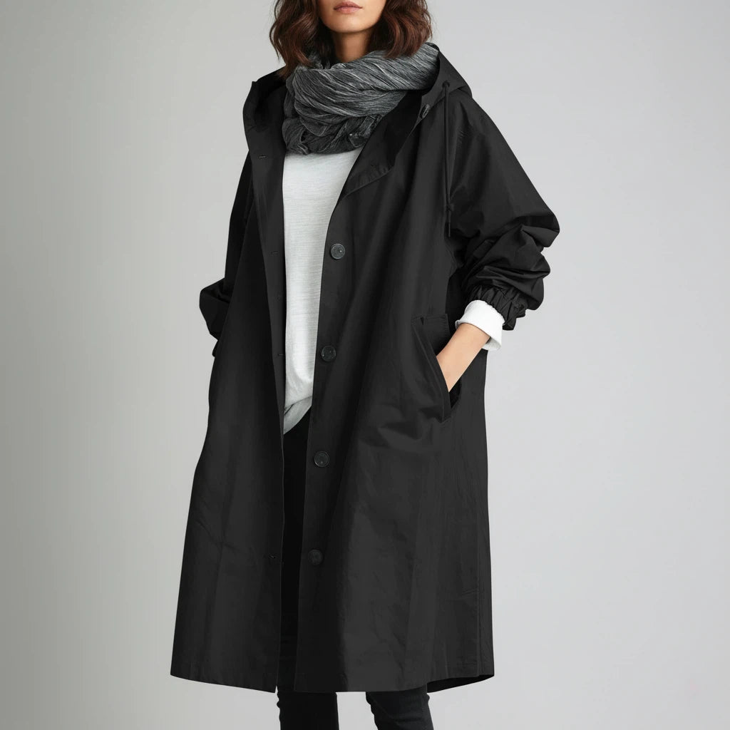 Płaszcz Przeciwdeszczowy Damski Wodoodporny | Styl i Ochrona Na Deszcz