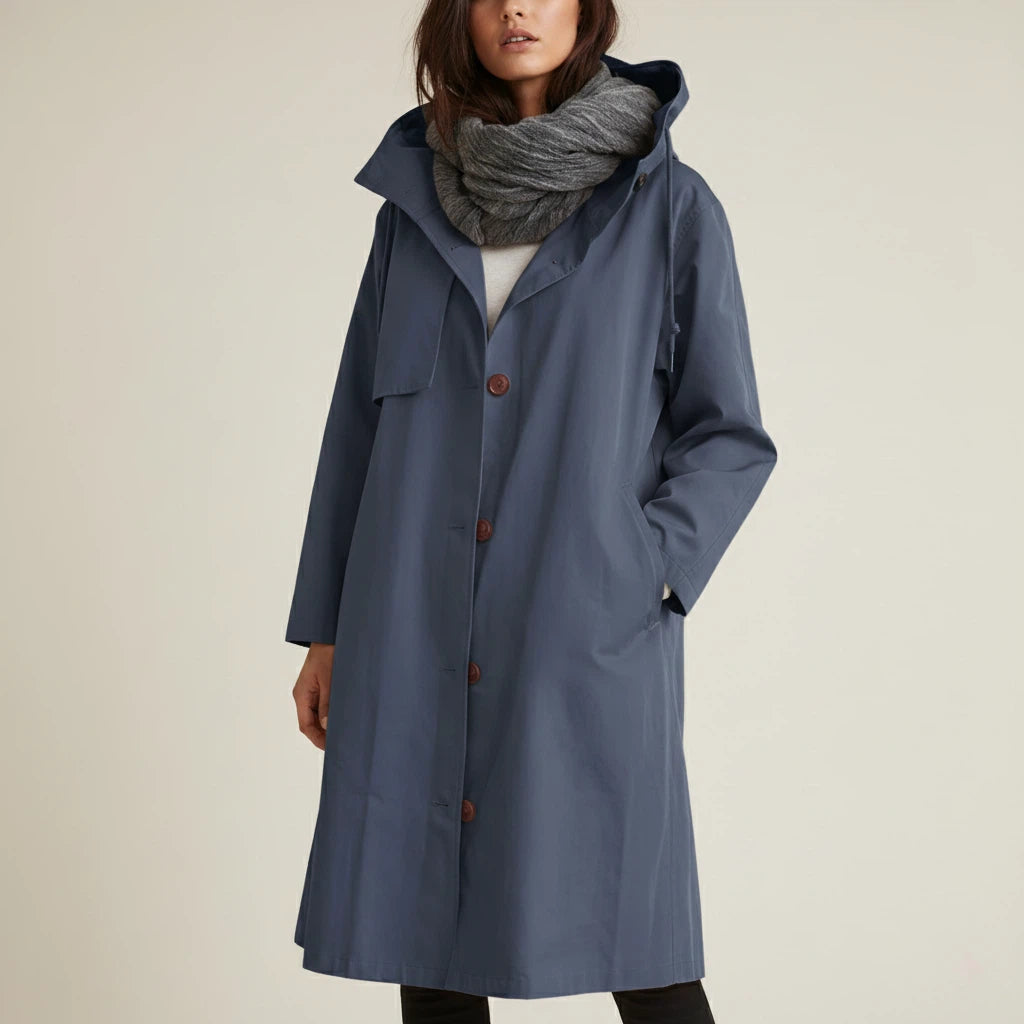 Płaszcz Przeciwdeszczowy Damski Wodoodporny | Styl i Ochrona Na Deszcz