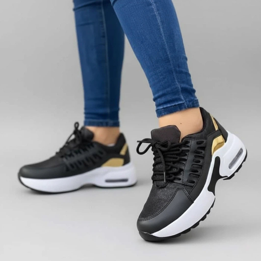 Sneakersy Damskie z Amortyzacją i Oddychającym Materiałem | Na Co Dzień