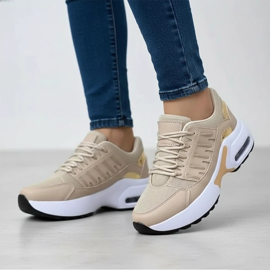 Sneakersy Damskie z Amortyzacją i Oddychającym Materiałem | Na Co Dzień