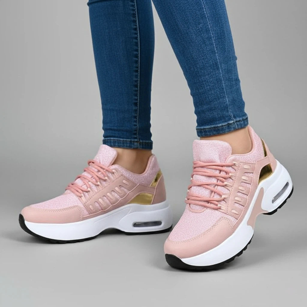 Sneakersy Damskie z Amortyzacją i Oddychającym Materiałem | Na Co Dzień