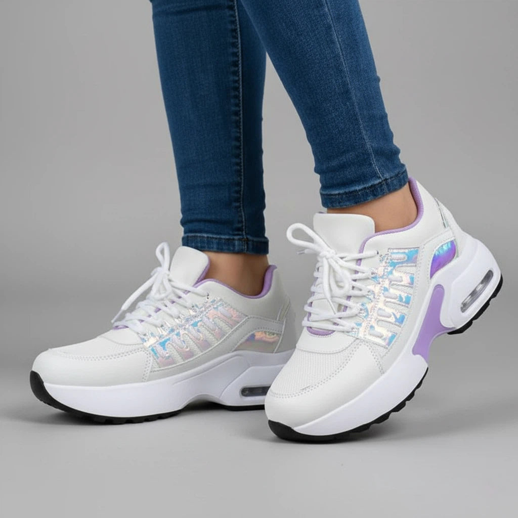 Sneakersy Damskie z Amortyzacją i Oddychającym Materiałem | Na Co Dzień