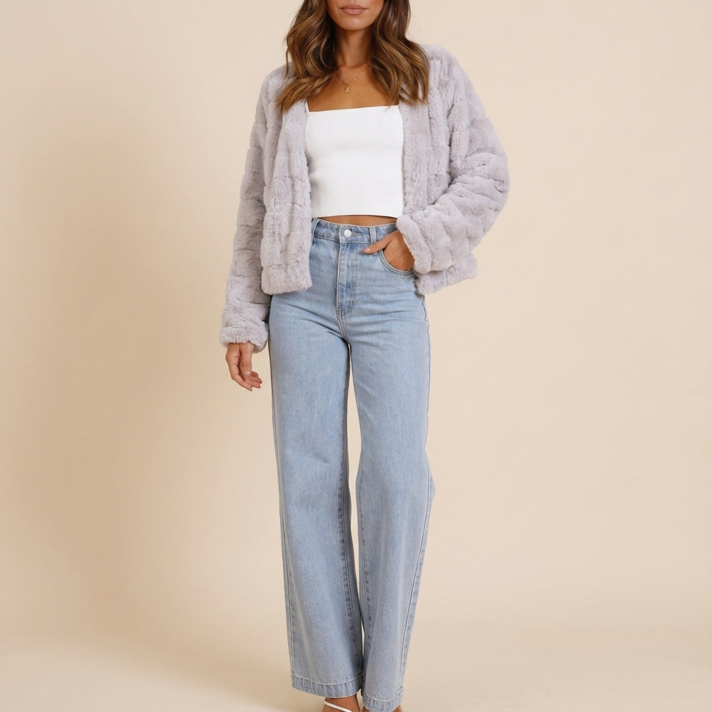 Kurtka Damska Krótka Miejski Fason | Na Co Dzień