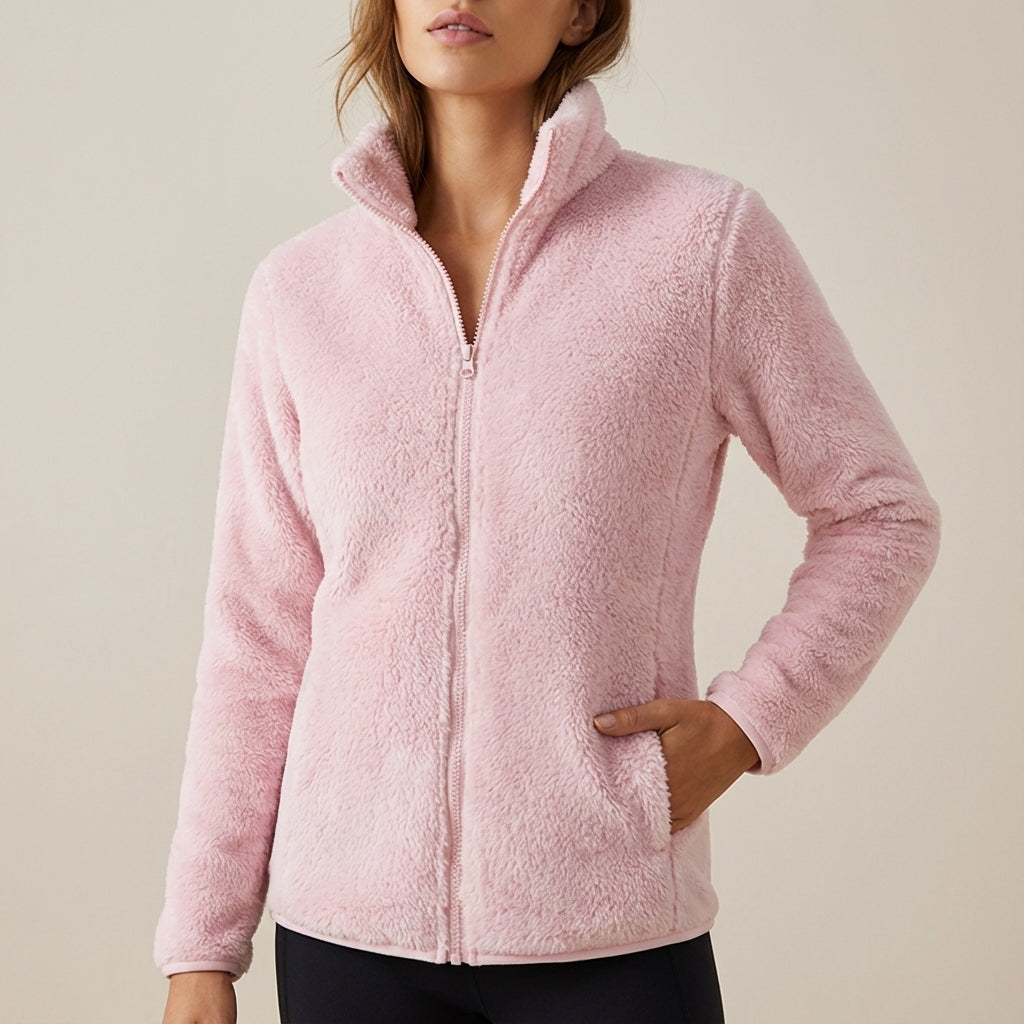 Kamizelka Damska z Zamkiem Prosty Krój | Codzienne Użytkowanie