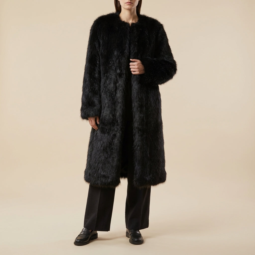 Kurtka damska zimowa z ozdobnym wykończeniem | Codzienne użytkowanie