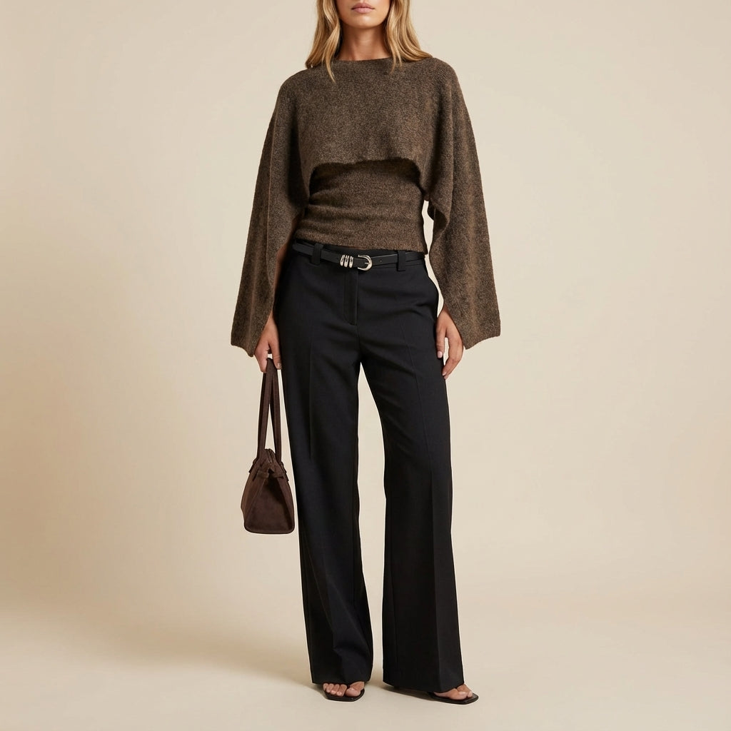 Kardigan damski klasyczny dwuczęściowy | Codzienne użytkowanie