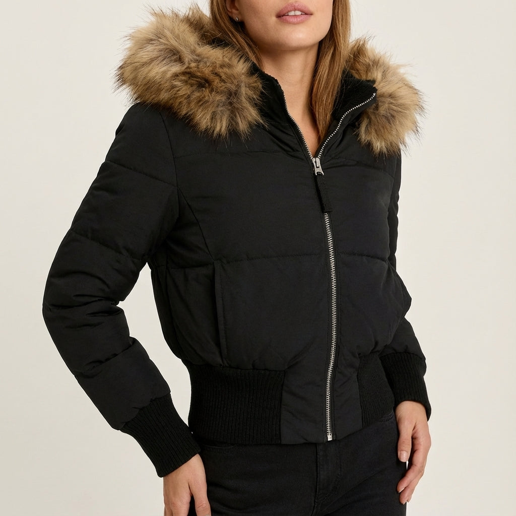 Kurtka Damska Pikowana Zimowa | Na Zimę