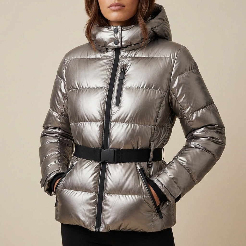 Kurtka Damska Zimowa z Kapturem | Styl Miejski na Zimę