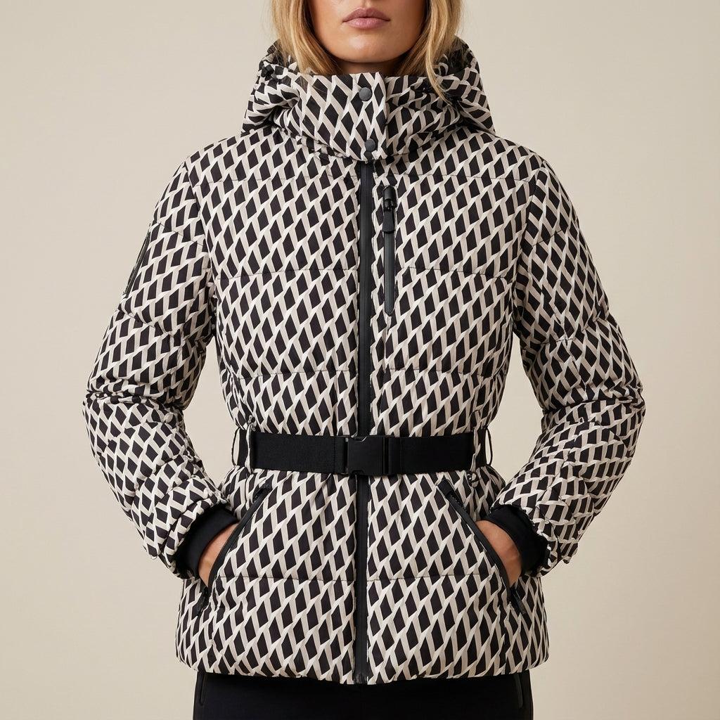 Kurtka Damska Zimowa z Kapturem | Styl Miejski na Zimę