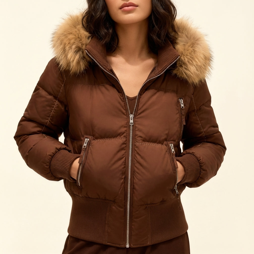 Kurtka Damska Pikowana Zimowa | Na Zimę