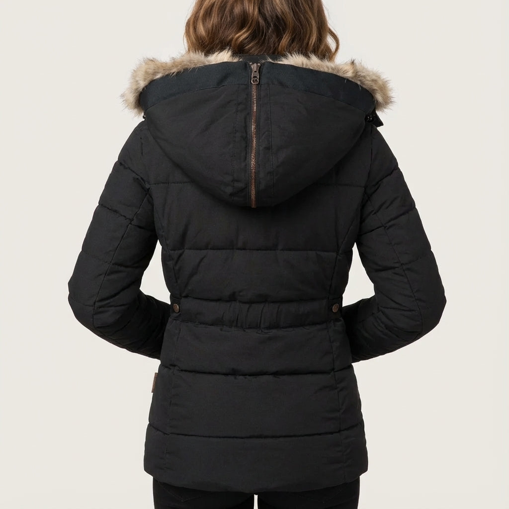 Kurtka Zimowa Damska z Kapturem | Na Zimowe Dni