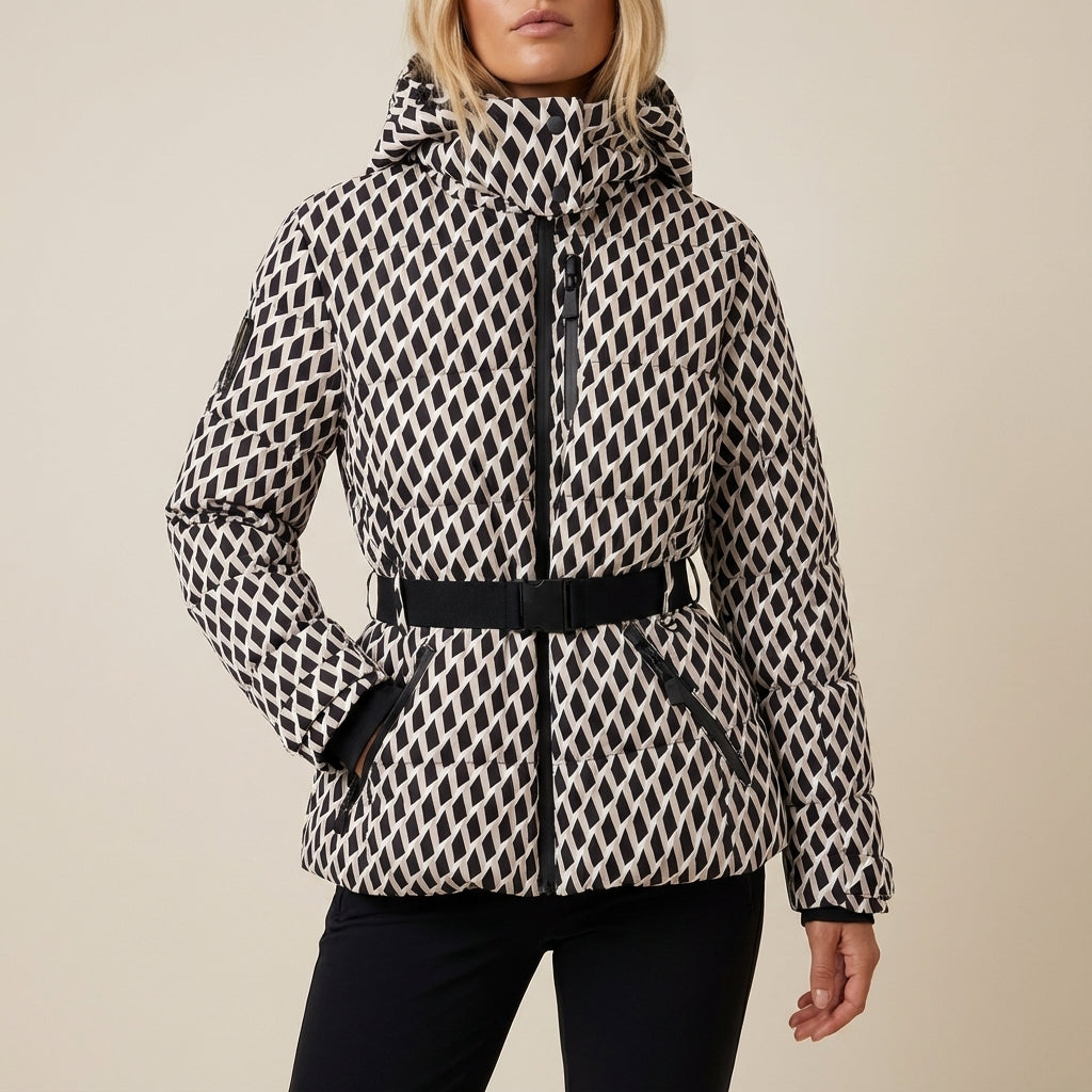 Kurtka Damska Zimowa z Kapturem | Styl Miejski na Zimę