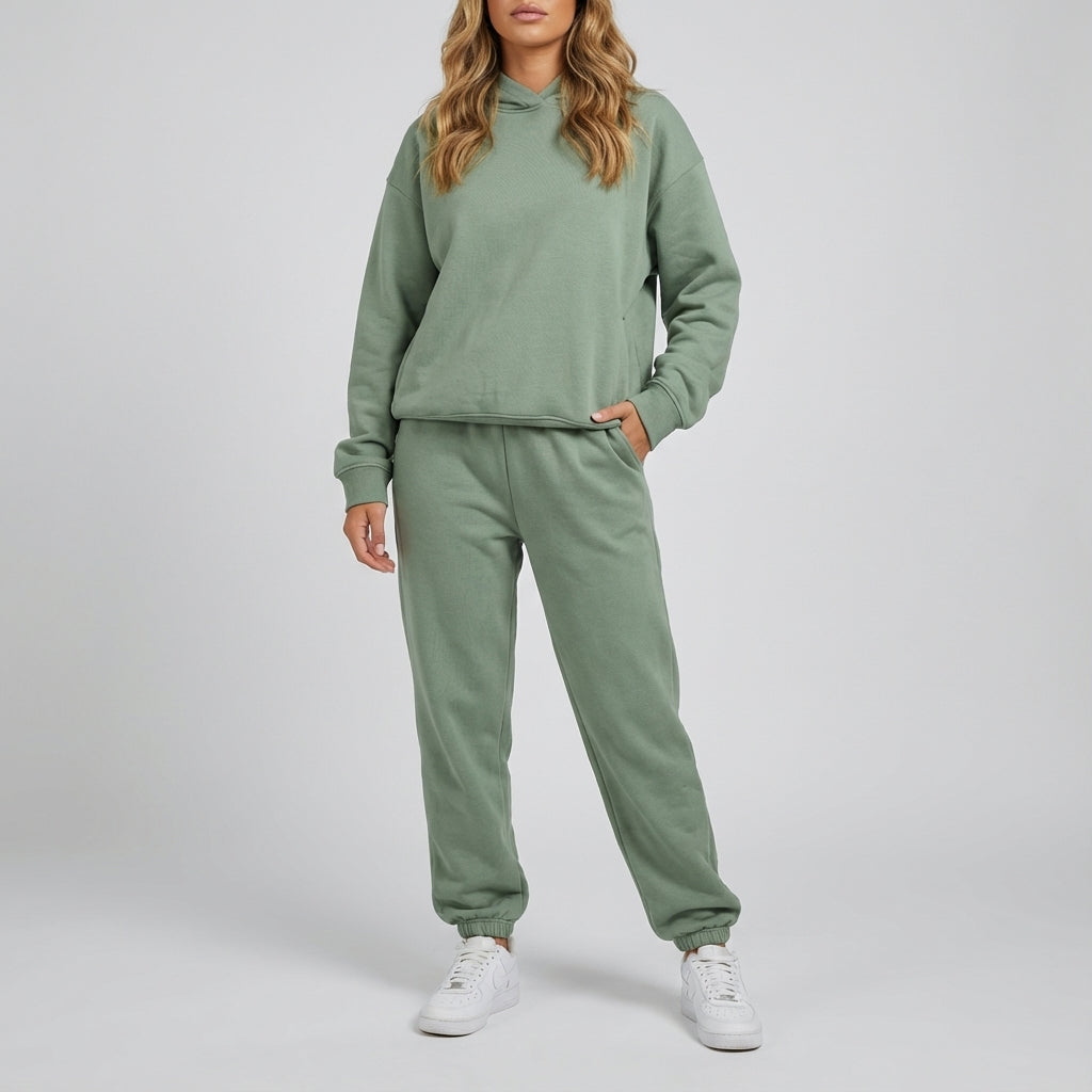 Komplet dresowy damski z kapturem | Na co dzień