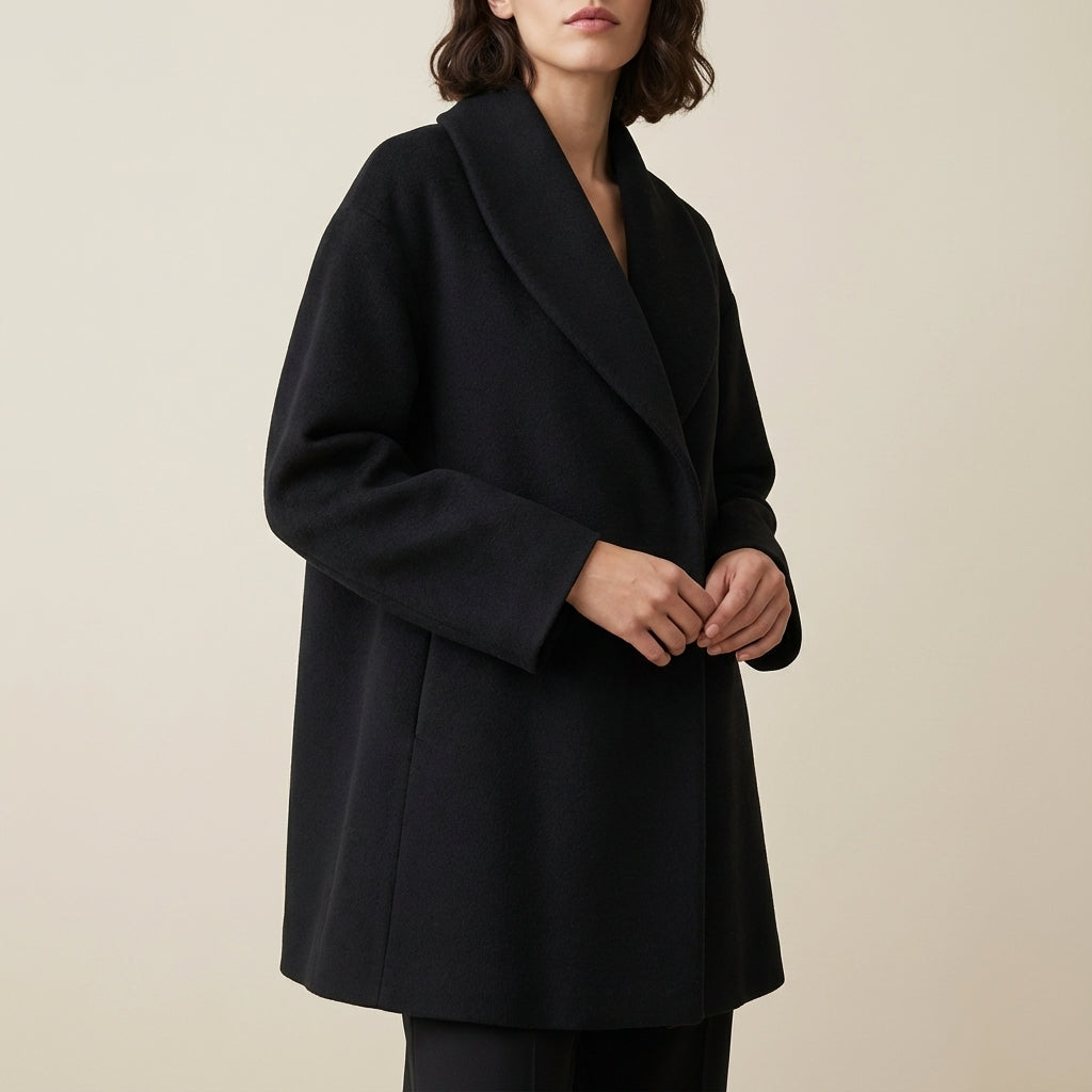 Płaszcz zimowy damski klasyczny krój | Codzienne noszenie