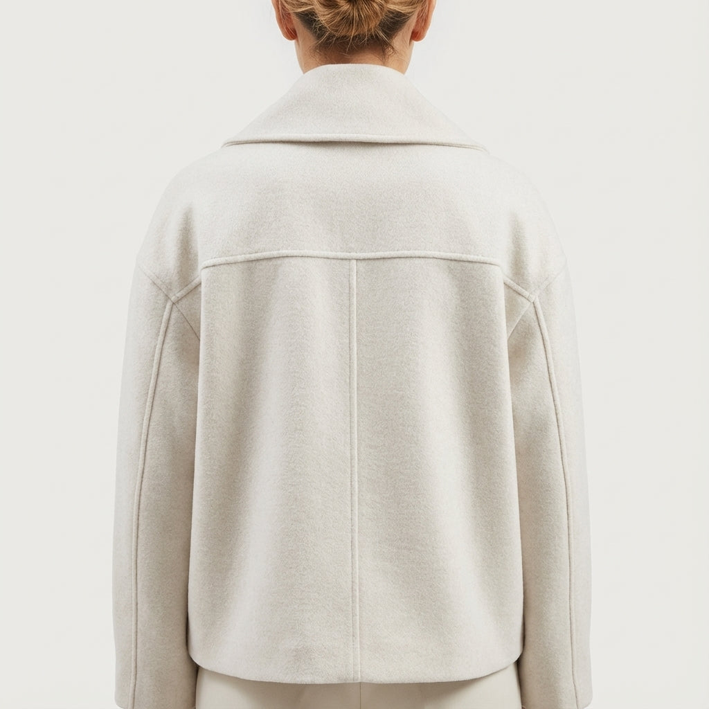 Kurtka damska dwurzędowa krótka | Styl miejski