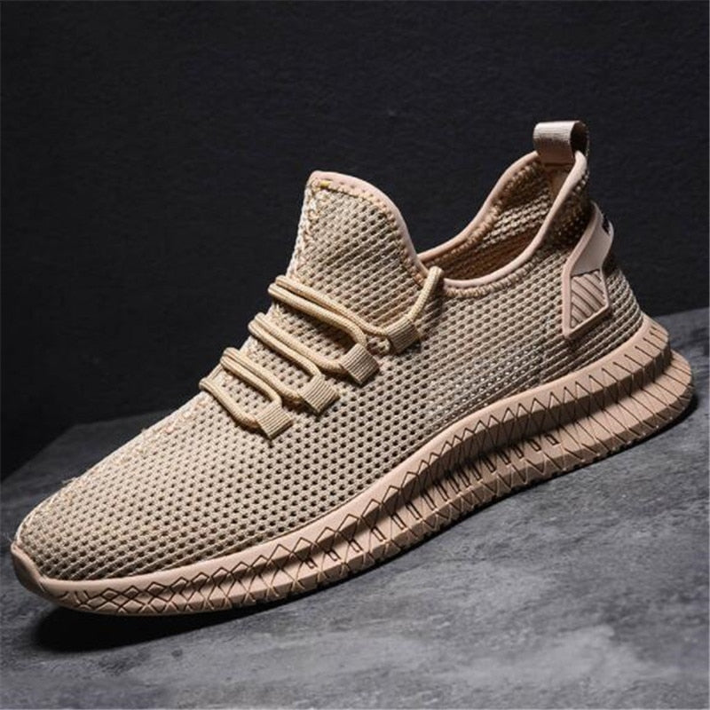 Buty Sportowe Męskie Lekkie Sneakersy z Siateczki | Na Co Dzień
