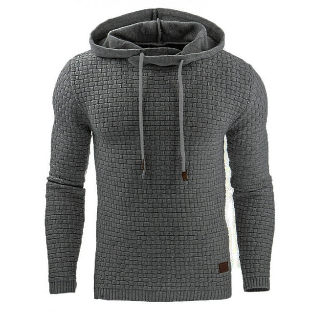 Bluza Męska z Kapturem Teksturowana 3D | Na Co Dzień