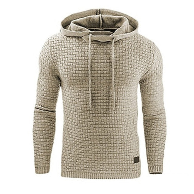 Bluza Męska z Kapturem Teksturowana 3D | Na Co Dzień