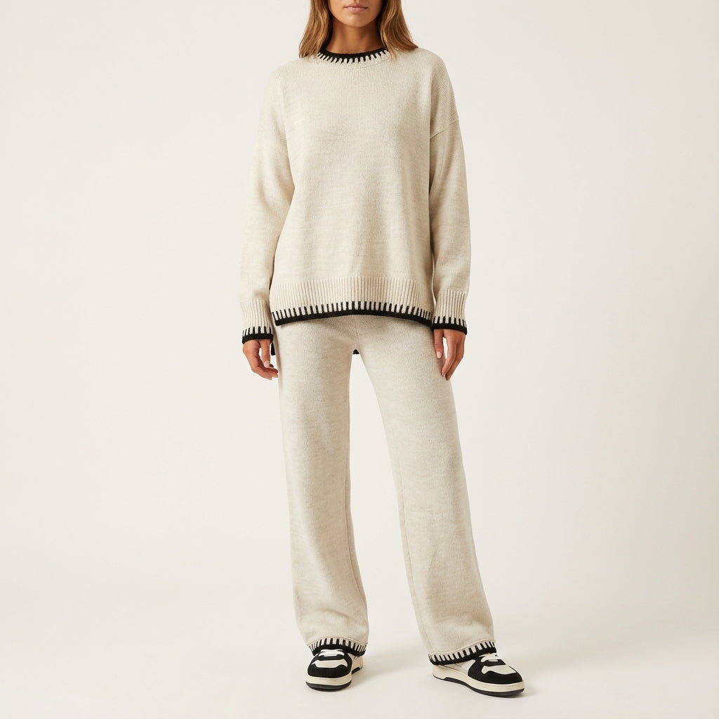 Zestaw damski luźny krój codzienny | Styl miejski