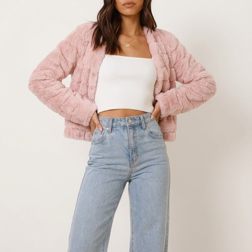 Kurtka Damska Krótka Miejski Fason | Na Co Dzień