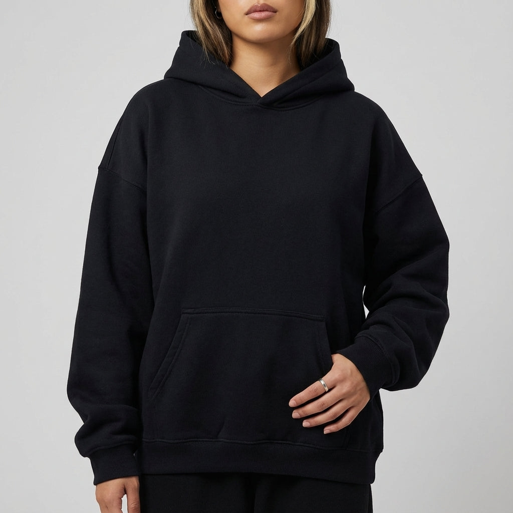 Bluza męska zimowa z kapturem i kieszenią | Na co dzień